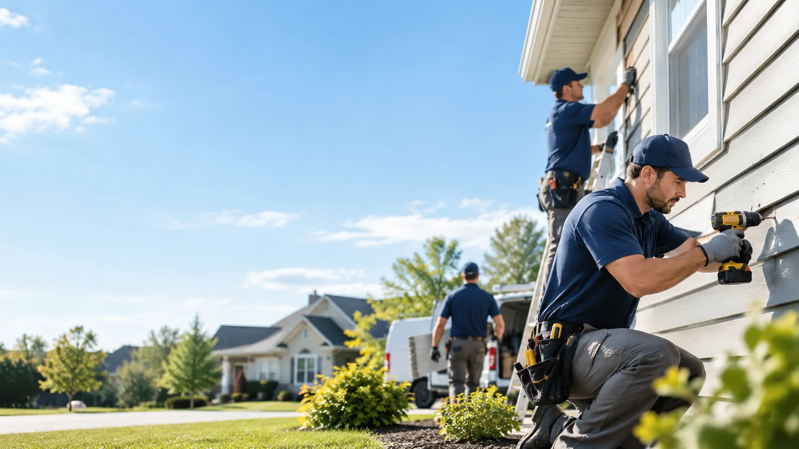 Partial Siding Replacement in Meridian, NY